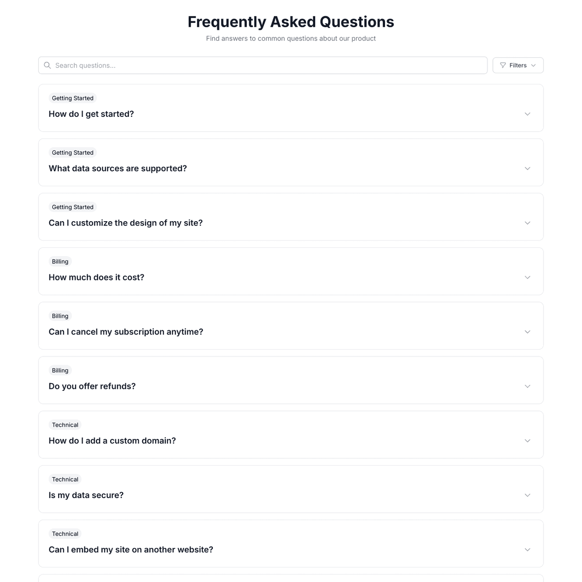 Use Airtable or Google Sheets for Your FAQs
